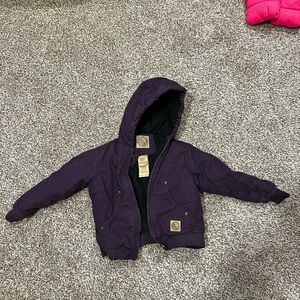 Berne Purple Hooded Jacket